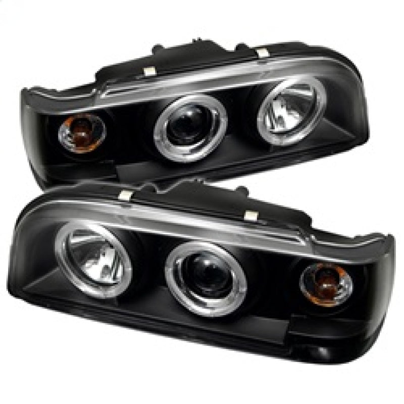 Spyder Volvo 850 93-97 Projector Headlights LED Halo Black High H1 Low H1 PRO-YD-VO85092-HL-BK 5012289 5012289 Photo - Primary