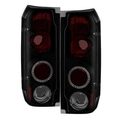 Spyder Ford F150 87-96/Ford Bronco 88-96 Euro Style Tail Lights Black Smoke ALT-YD-FF15089-BSM 5078155 5078155 Photo - Primary