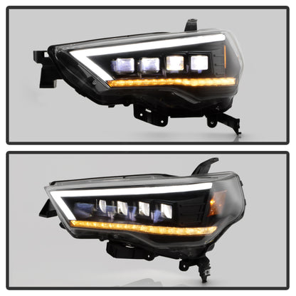 SPYDER Apex 14-20 Toyota 4Runner High-Power LED Module Headlights - Black (PRO-YD-T4R14AP-SEQ-BK) 5088697 5088697 User 6