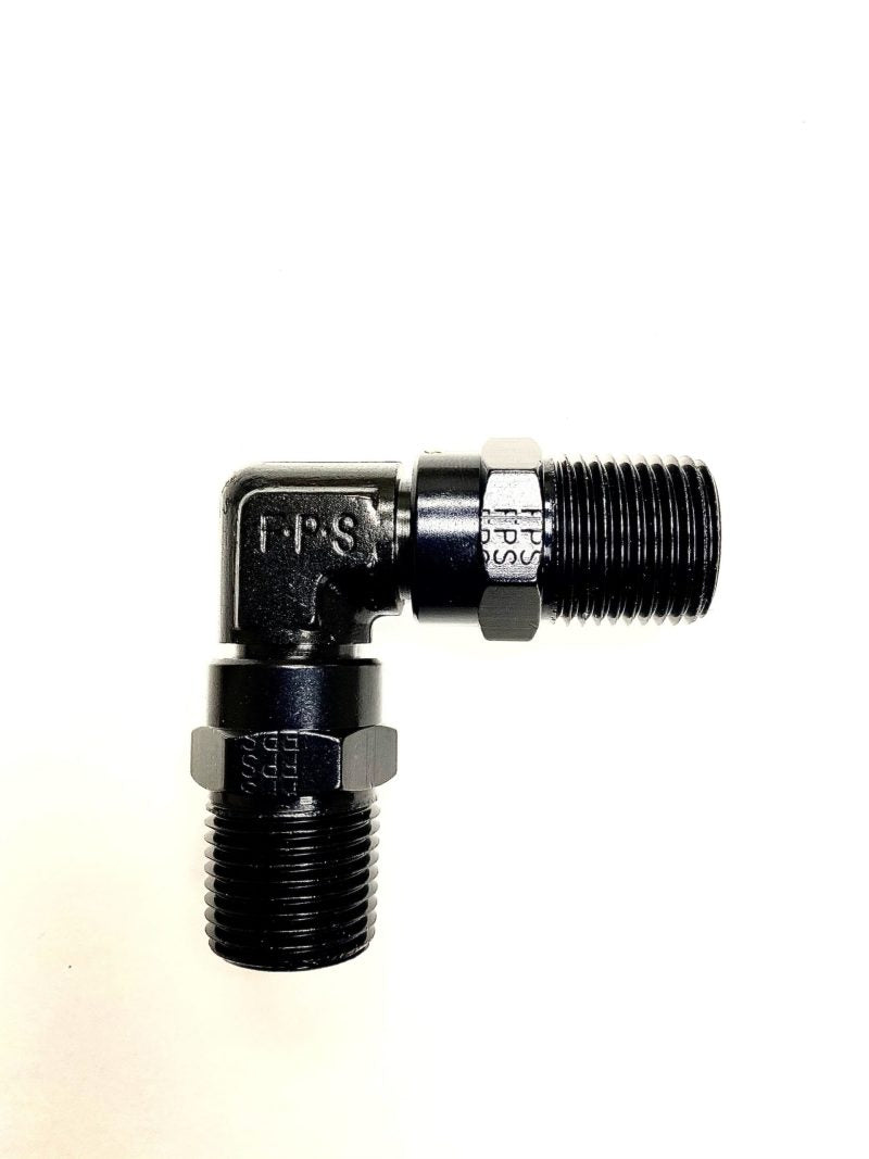 Fragola -10AN (7/8-14) x -12AN (1 1/16-12) ORB 90 Degree Swivel Adapter 999607-BL 999607-BL Photo - Primary