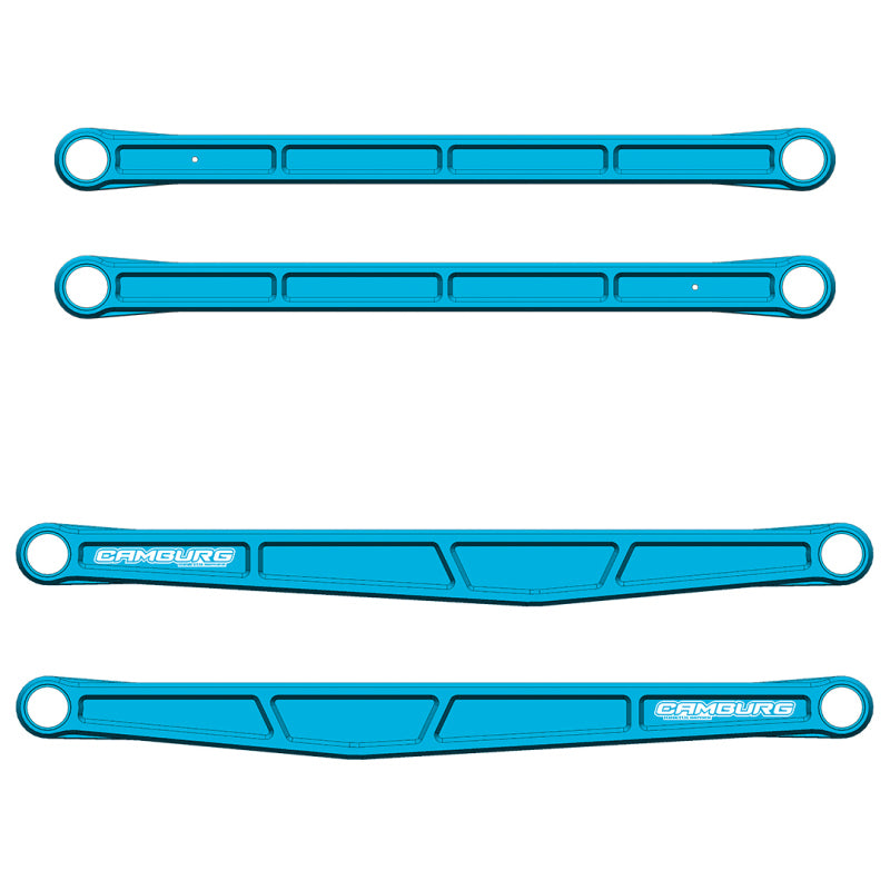 Camburg Ford Raptor 21-23 KINETIK Series Rear Billet Trailing Arm Kit (King Blue) CAM-120033-BLU