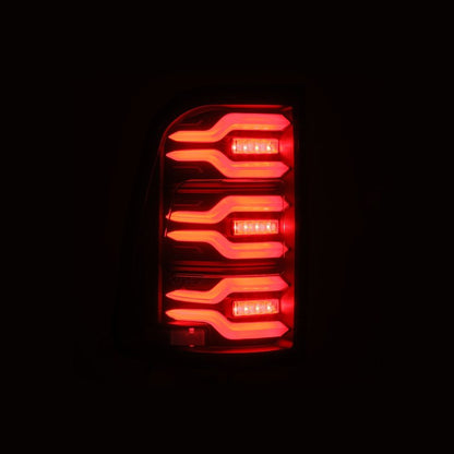 AlphaRex 19-21 Dodge Ram 1500 Luxx-Series LED Tail Lights Black w/Activ Light/Seq Signal 640040 640040 User 3