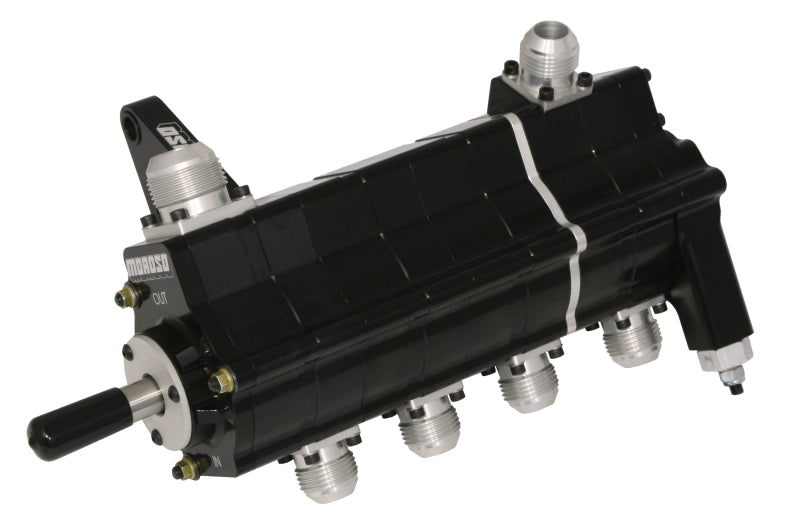 Moroso Black Series Dragster 4 Stage Dry Sump Oil Pump - Left Side - .875 Pressure 22524 22524 Photo - Primary