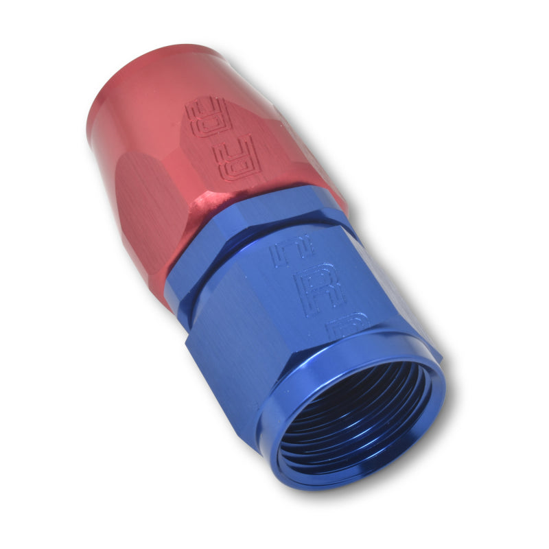 Russell Full Flow Straight Hose Ends - Red / Blue 610020 Photo - out of package