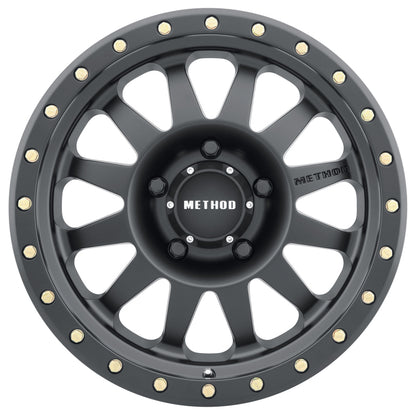 Method Race Wheels MR304 Double Standard Wheel Matte Black 18x9 -12 5x5 MR30489050512N Photo - Close Up