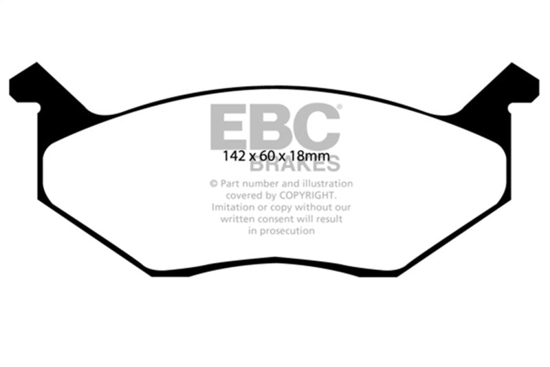 EBC Disc Brake Pad Set DP4678R Photo - Primary