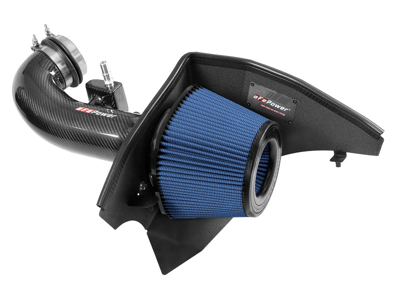 aFe Track Series Carbon Fiber Pro 5R AIS - 16-19 Chevrolet Camaro SS V8-6.2L 57-10005R 57-10005R Photo - Primary