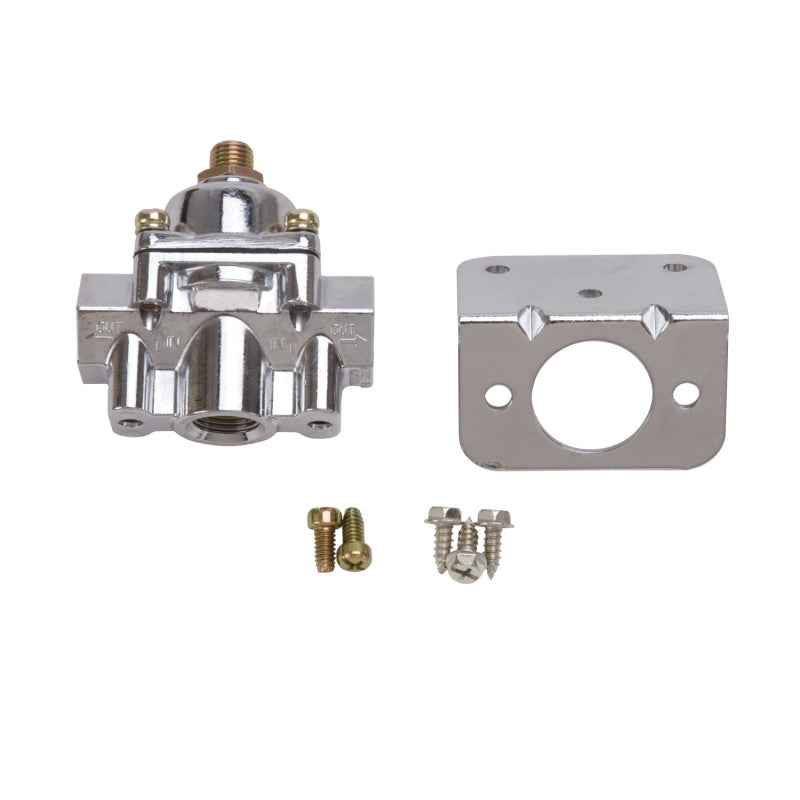 Edelbrock Fuel Regulator 1-4 Psi Chrome 1789 Photo - Primary