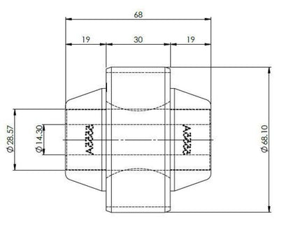 Superpro 22-24 Hyundai Ioniq 5/Kia EV6 Front LCA Inner Rear Bushing Kit SPF5555K SPF5555K Photo - out of package