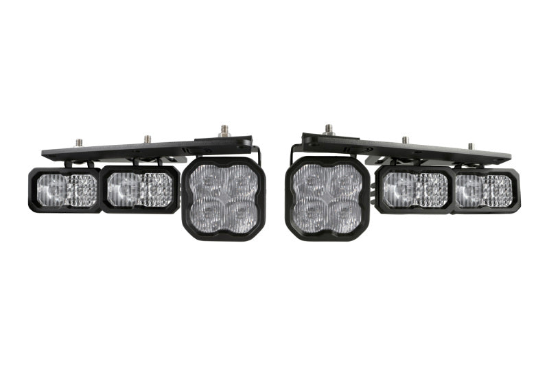 Diode Dynamics 21-Up Ford Bronco Stage Series Fog Pocket Kit - White Sport DD7178 DD7178 Photo - Primary