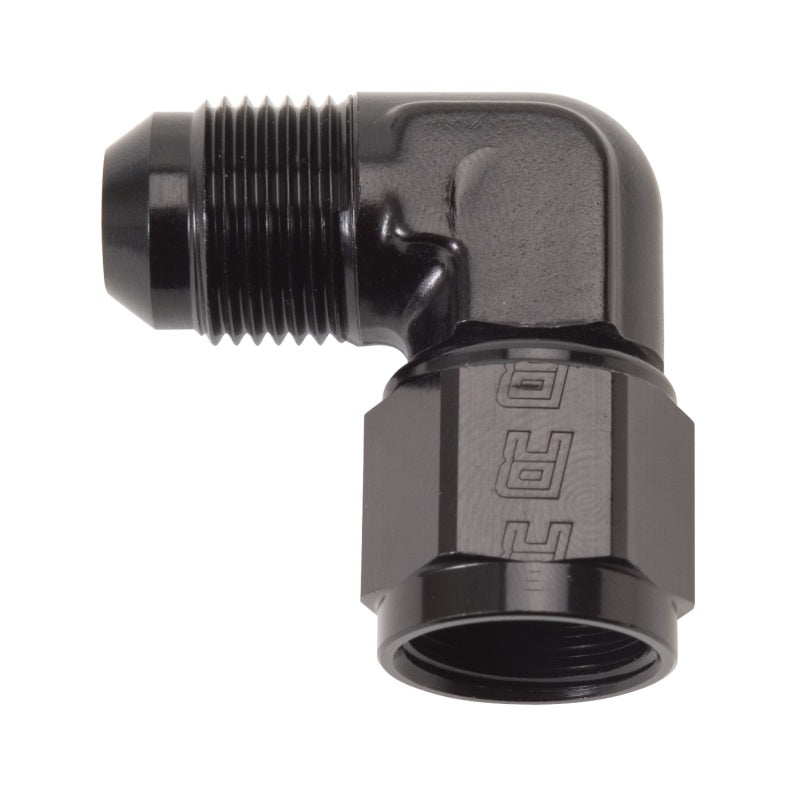 Russell -8 AN 90° Female AN To Male AN (Black Finish) 614807 Photo - Primary