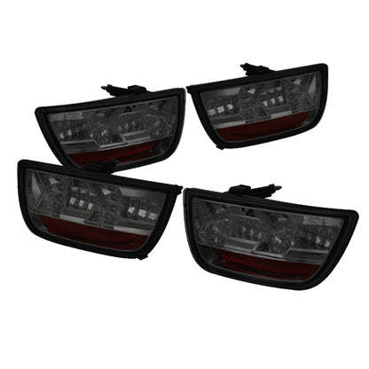 Spyder Chevy Camaro 10-13 LED Tail Lights Smoke ALT-YD-CCAM2010-LED-SM 5032201 5032201 Photo - Primary