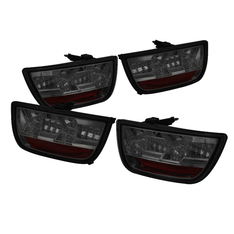 Spyder Chevy Camaro 10-13 LED Tail Lights Smoke ALT-YD-CCAM2010-LED-SM 5032201 5032201 Photo - Primary