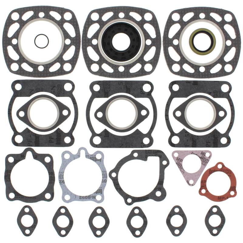 Vertex Pistons Vertex Gaskets 85-87 Polaris 600 Complete Gasket Kit w/ Oil Seals 711175 711175 Photo - Primary
