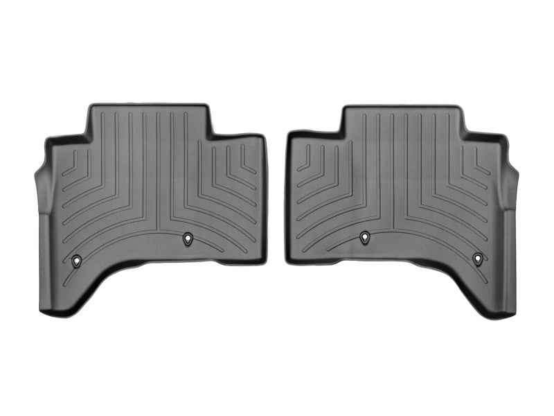 WeatherTech 13+ Land Rover Range Rover Rear FloorLiner-Blk (Standard Wheelbase Model w/2nd Row Cons) 444802 444802 Photo - Primary