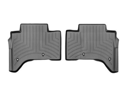 WeatherTech 13+ Land Rover Range Rover Rear FloorLiner-Blk (Standard Wheelbase Model w/2nd Row Cons) 444802 444802 Photo - Primary