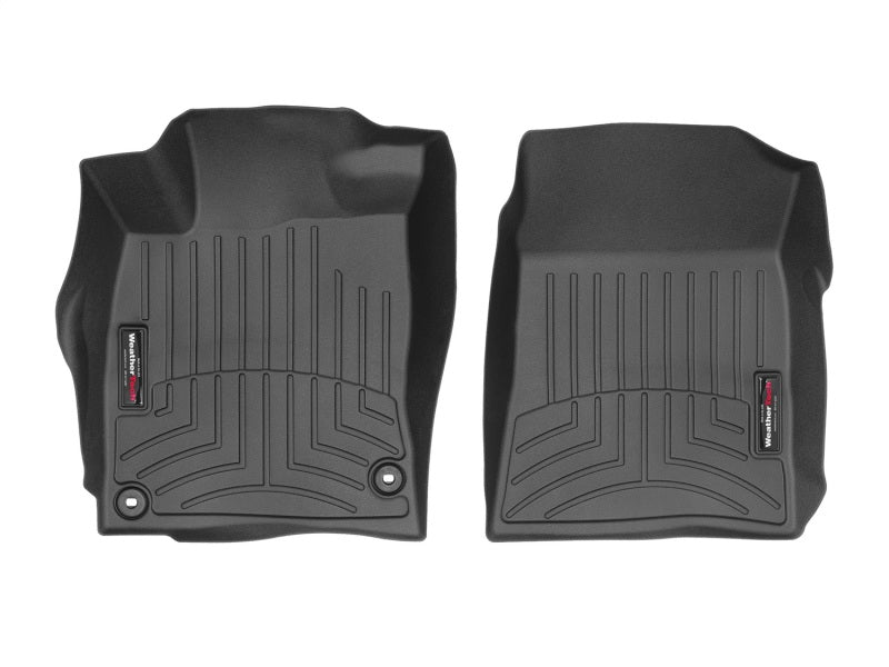 WeatherTech WT FloorLiner - Front - Blk Floor Mats Floor Mats - Rubber main image