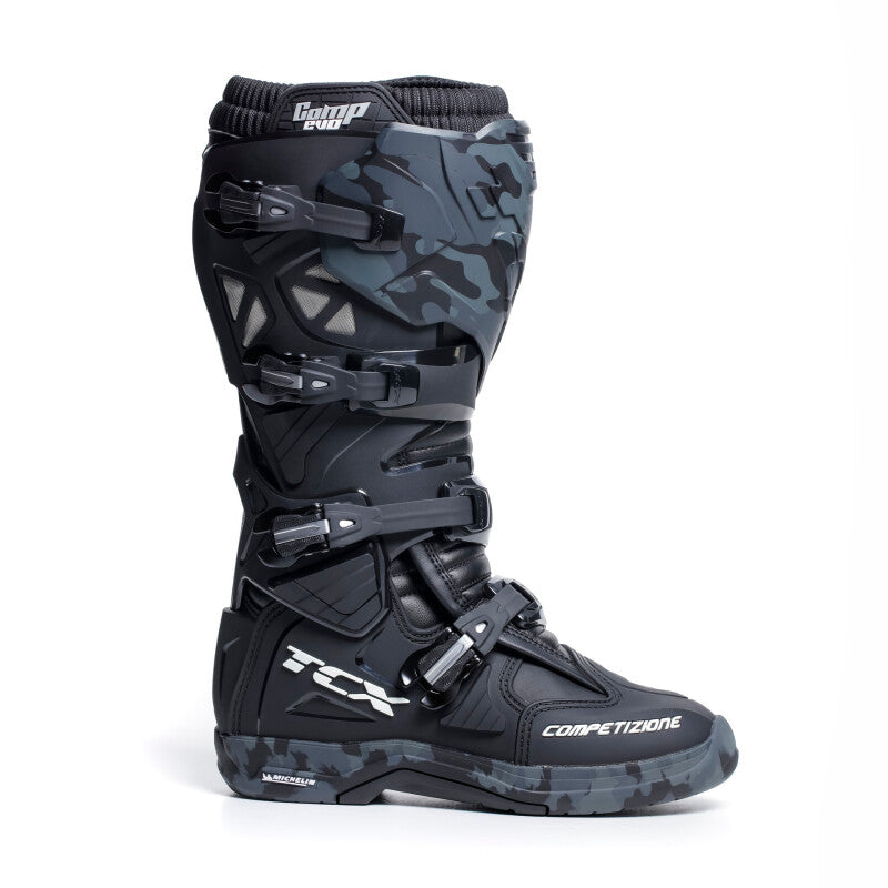 TCX Comp Evo 2 Michelin Boot Black/Camo Size - 38 20179T9662-Z54-38 20179T9662-Z54-38 User 1