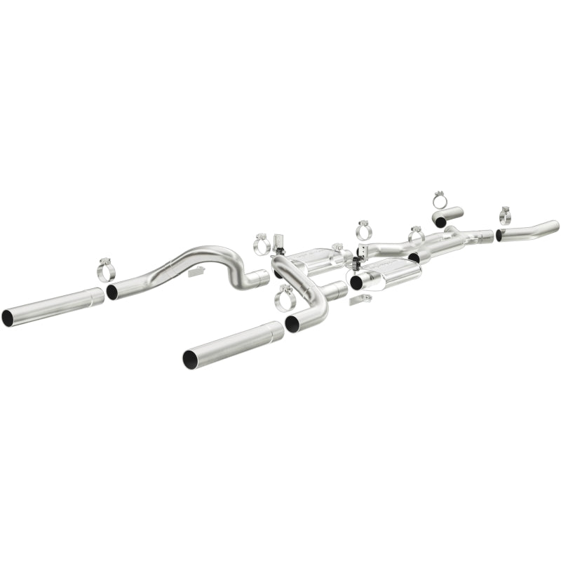 MagnaFlow Ford Mustang Street Series Crossmember-Back Performance Exhaust System 15817 Photo - Primary