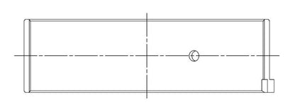 ACL Nissan 3.5L VQ35HR / Nissan 3.7L VQ37VHR Race Series Connecting Rod Bearing Set - Standard 6B2639HX-STD 6B2639HX-STD Technical Drawing