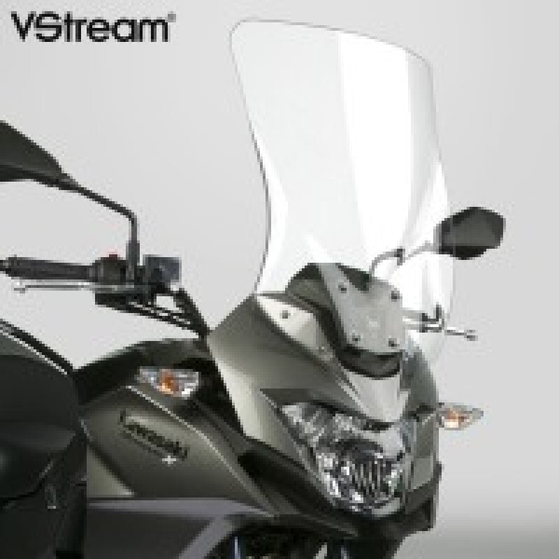 National Cycle 17-23 Kawasaki KLE300 Versys X V Stream/ Wave Tall Windshield-Clear N20126 N20126 User 1