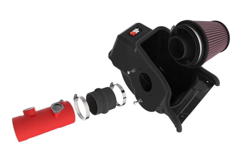 K&N Engineering K&N 2023+ Honda Civic Type R / 2024+ Acura Integra Type S Performance Air Intake System 69-1511TWR 69-1511TWR Photo - out of package