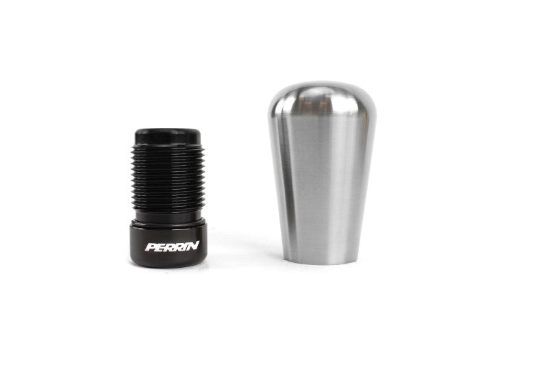 Perrin 15+ WRX w/ Rattle Fix Tapered 1.8in Brushed Stainless Steel Shift Knob PSP-INR-132-7 PSP-INR-132-7 Photo - Primary