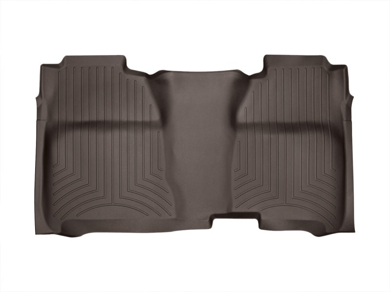 WeatherTech Rear FloorLiner 2014+ Chevy Silverado - Cocoa 475422 Photo - Primary