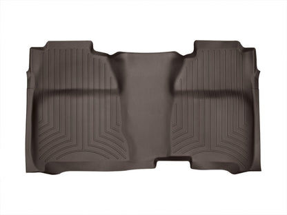 WeatherTech Rear FloorLiner 2014+ Chevy Silverado - Cocoa 475422 Photo - Primary