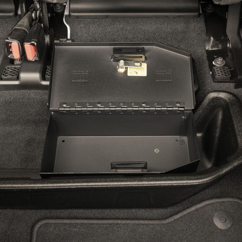 Tuffy Products Tuffy Jeep Gladiator Compact Underseat Lockbox W/ Keyed Lock 368-01 368-01 Photo - Close Up