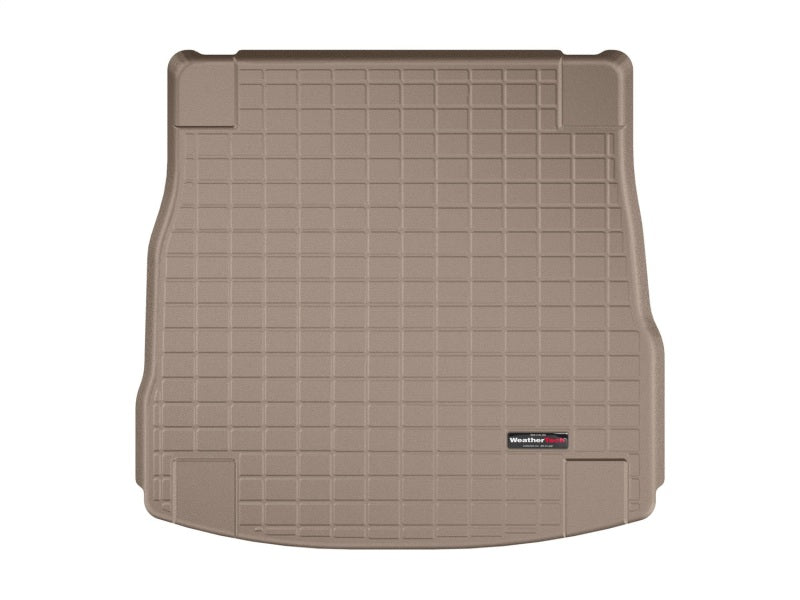 WeatherTech 2018+ Alfa Stelvio Cargo Liners - Tan (No Subwoofer) 411066 411066 Photo - Unmounted