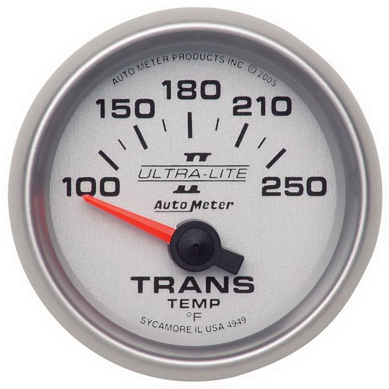 Autometer Gauge Transmission Temp, 2 1/16", 100-250 Deg. F Electric, Ultra-Lite 4949 Photo - Primary