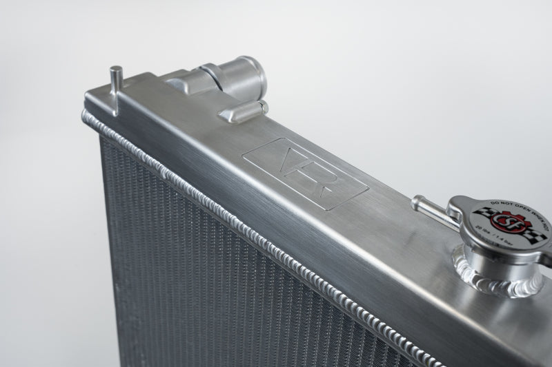 CSF Nissan R33 Skyline GT-R/GTS Full Billet Aluminum High-Performance Radiator 7219 7219 Photo - Close Up