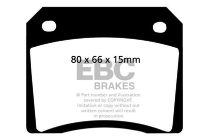 EBC Disc Brake Pad Set DP3101C Photo - Primary