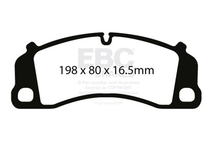 EBC Disc Brake Pad Set DP42206R Photo - Primary