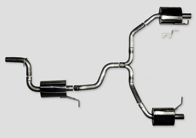 AWE Tuning VW CC Touring Edition Exhaust Dual Outlet - Diamond Black Tips 3010-33022 3010-33022 Photo - Primary