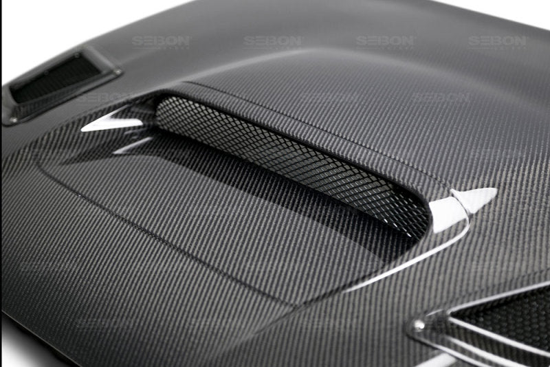 Seibon Carbon Fiber Hood For 2015-2021 Subaru WRX/STi HD15SBIMP-CS Photo - Primary