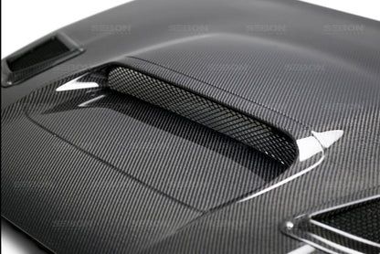 Seibon Carbon Fiber Hood For 2015-2021 Subaru WRX/STi HD15SBIMP-CS Photo - Primary