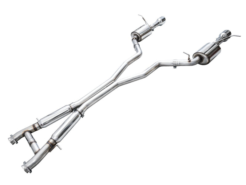 AWE Tuning 18-23 Dodge Durango SRT & Hellcat Touring Edition Exhaust - Chrome Silver Tips 3015-32952 3015-32952 Photo - out of package