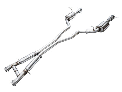 AWE Tuning 18-23 Dodge Durango SRT & Hellcat Touring Edition Exhaust - Chrome Silver Tips 3015-32952 3015-32952 Photo - out of package
