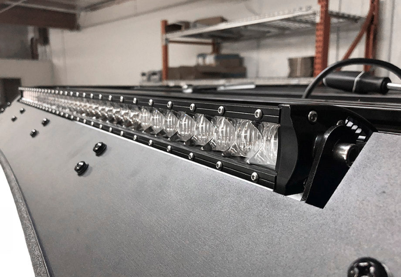 Cali Raised LED Cali Raised 40 Cut-Out Prinsu Roof Rack Slim Led Light Bar Bracket Kit - W/ 42 Inch Slim Led Light CR2671 CR2671 Photo - Primary
