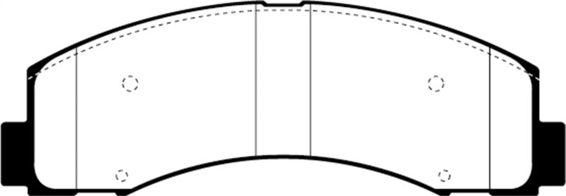 EBC 18+ Ford F-150 2.7TT 2WD Ultimax Front Brake Pads UD2087 UD2087 Photo - Primary
