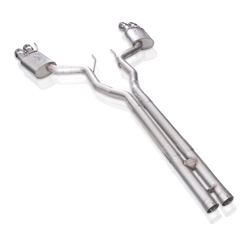Stainless Works 18+ Ford Mustang GT Redline H-Pipe Performance Connect Cat-Back Exhaust M18CBHPC M18CBHPC Photo - Unmounted