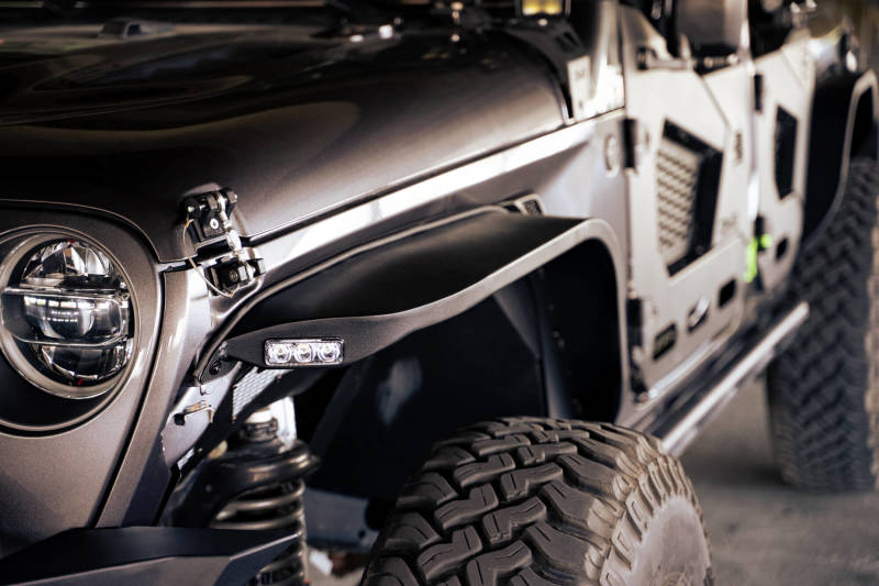 DV8 Offroad 18-23 Jeep Wrangler JL Slim Fender Flares FDJL-07 FDJL-07 Photo - Unmounted
