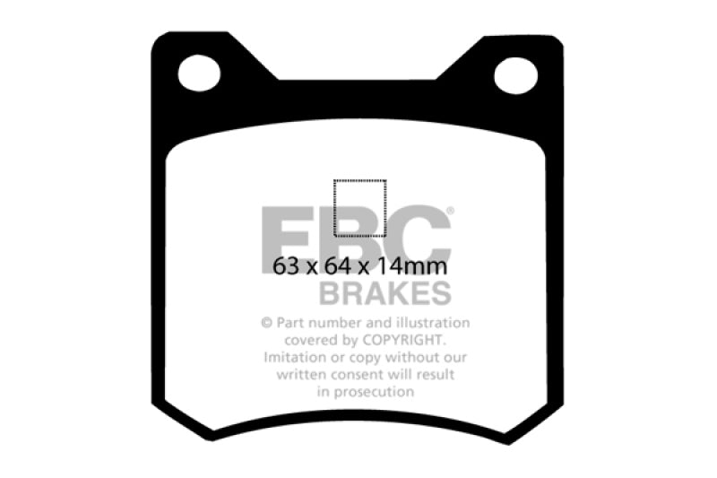EBC Disc Brake Pad Set DP4162R Photo - Primary