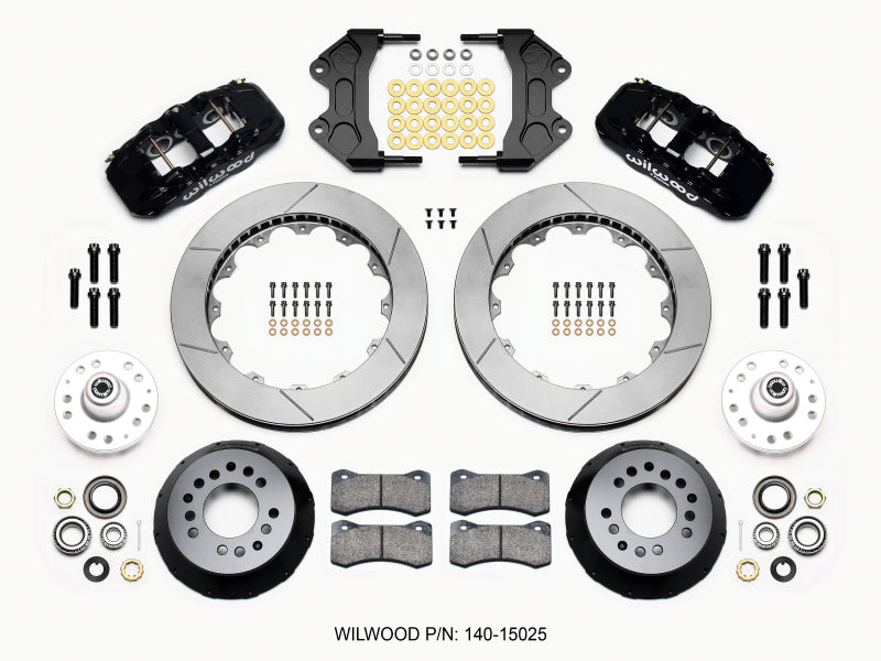 Wilwood AERO6 Front Hub Kit 15.00 WWE ProSpindle 140-15025 140-15025 Photo - Primary