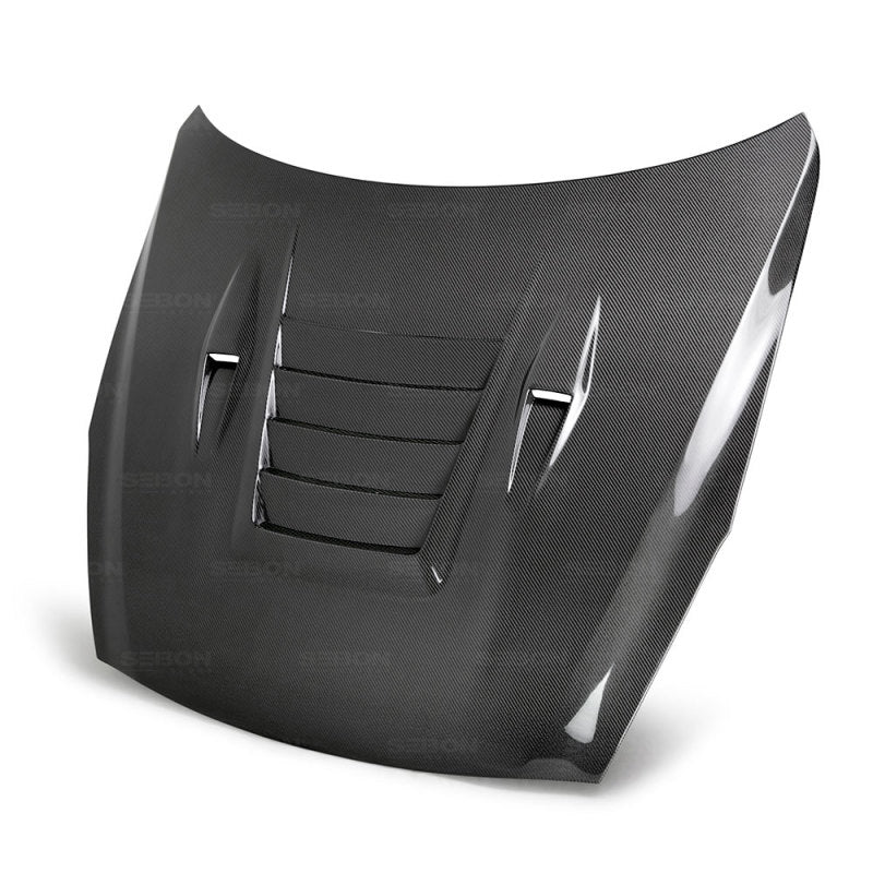 Seibon 09-12 Nissan GTR R35 DS-Style Carbon Fiber Hood HD0910NSGTR-DS HD0910NSGTR-DS Photo - Primary