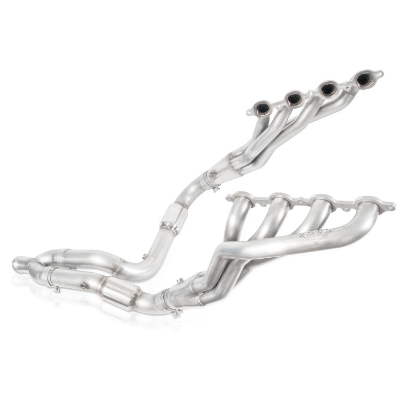 Stainless Works 2007-13 Chevy Silverado/GMC Sierra Headers 1-7/8in Primaries High-Flow Cats Y-Pipe CT07HCATY CT07HCATY Photo - out of package
