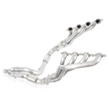 Stainless Works 2007-13 Chevy Silverado/GMC Sierra Headers 1-7/8in Primaries High-Flow Cats Y-Pipe CT07HCATY CT07HCATY Photo - out of package