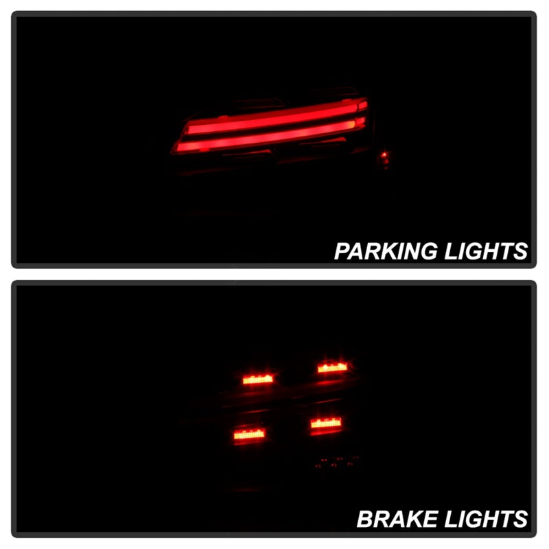 Spyder Porsche 987 Cayman 06-08 / Boxster 09-12 LED Tail Lights - Sequential Signal - Black 5086839 5086839 Photo - Unmounted